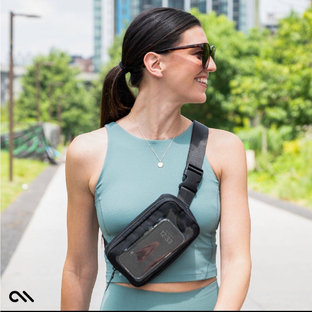 Case-Mate Black Phone Belt Bag